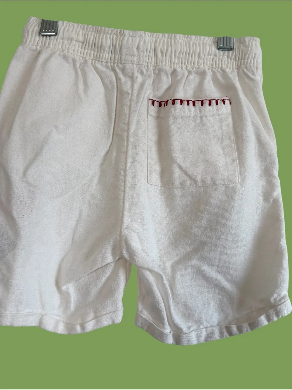 Old Navy x Disney Mickey Mouse Knee Length Linen-Blend Shorts 4T